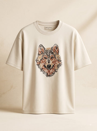 Wolf Embroidery