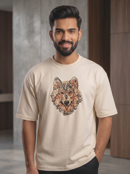Wolf Embroidery